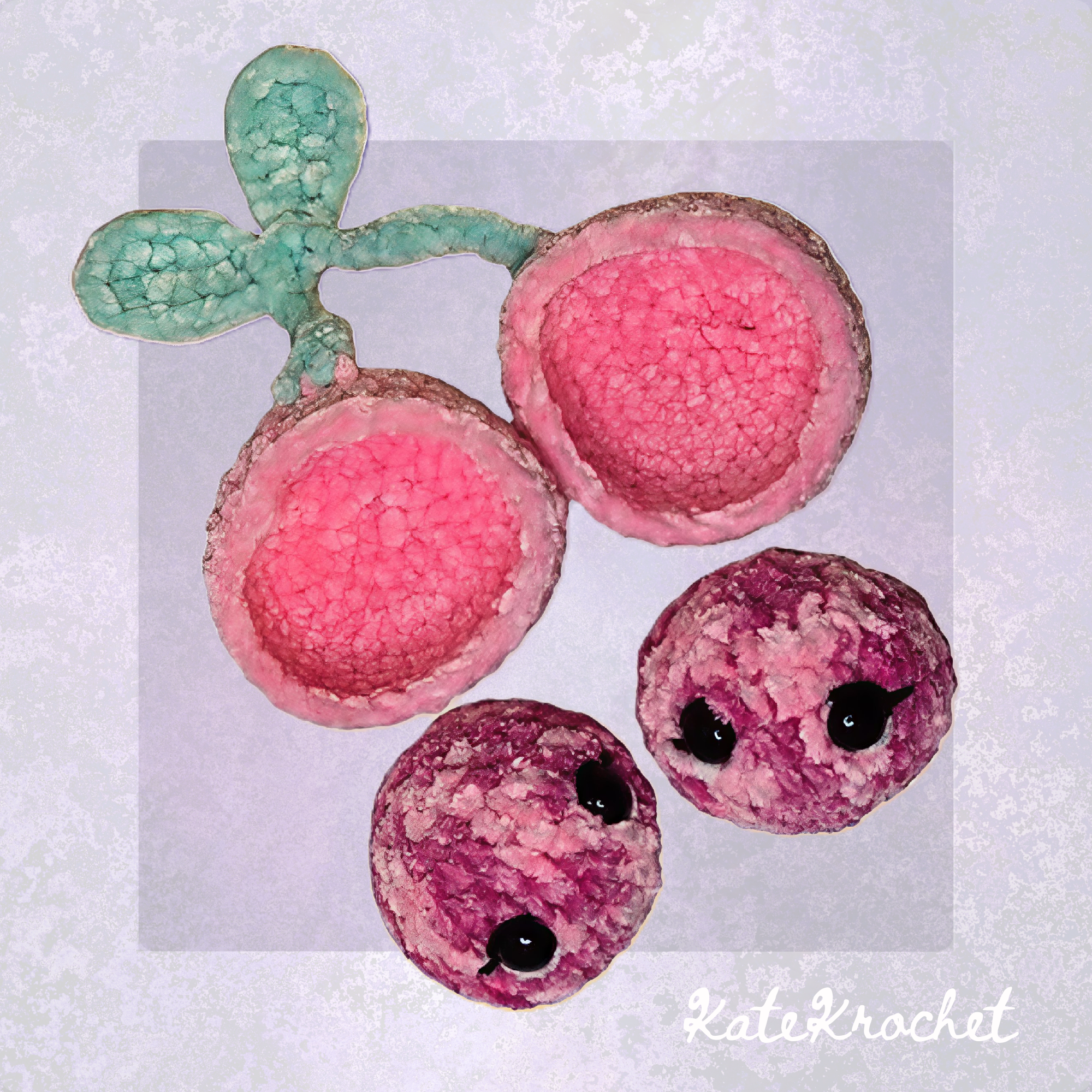 Twin Cherries Stressball Buddies